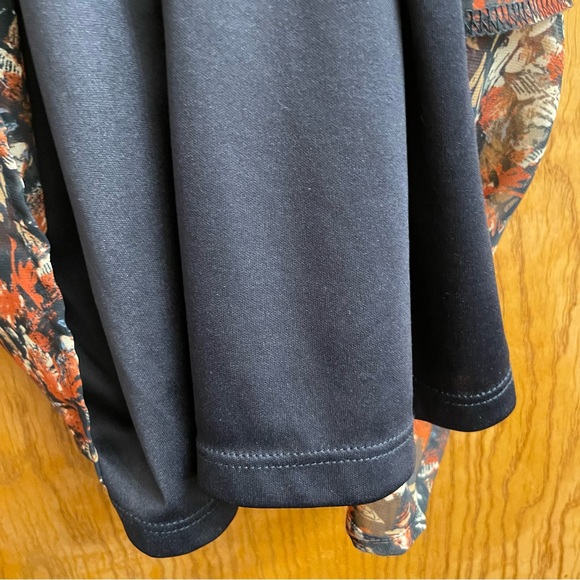 Lush Blue Copper Halter High Neck Sleeveless Swing Mini Dress Lined Size XS - Picture 7 of 12